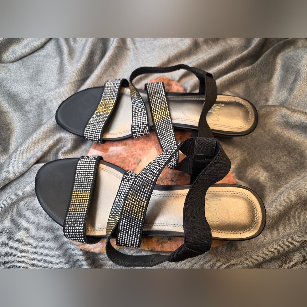 IMPO Stretch Sandals Size 9M - Picture 2 of 9